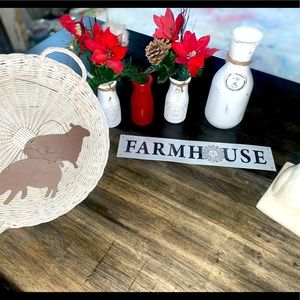 Christmas decor farmhouses